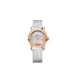 Chopard Happy Sport roségoud/stalen dameshorloge