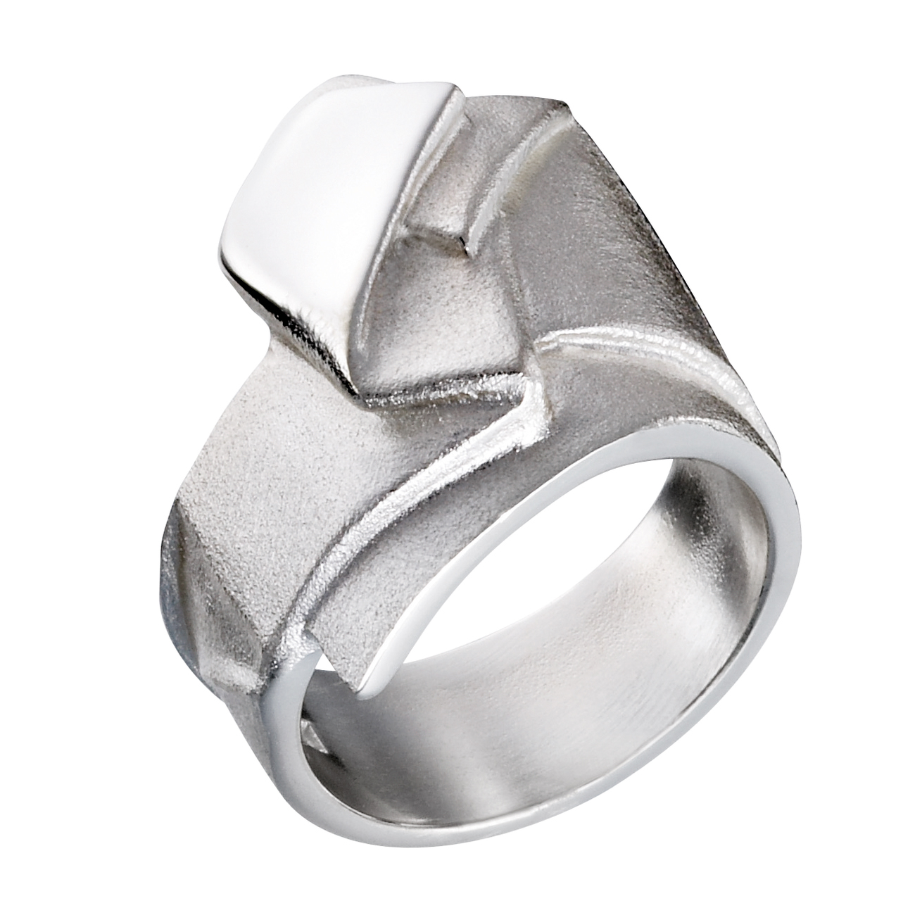 Lapponia Origami 62 zilveren ring