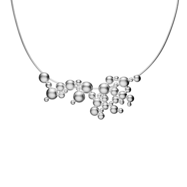 Lapponia Winter Pearl zilveren collier