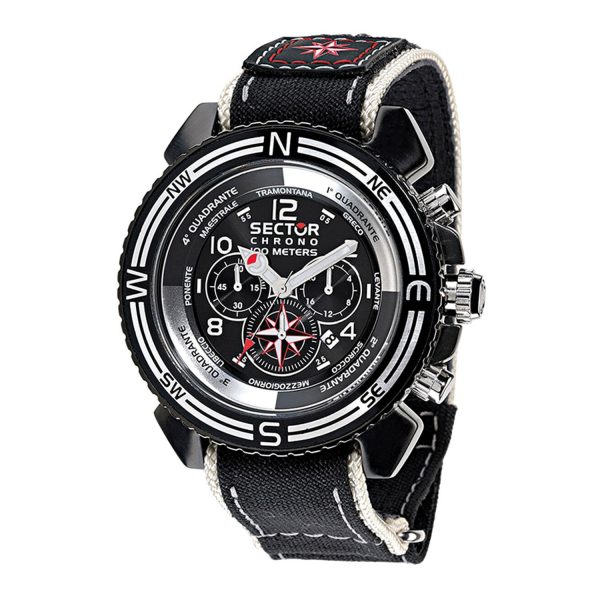 Aerowatch Lady Sport Chrono stalen dameshorloge
