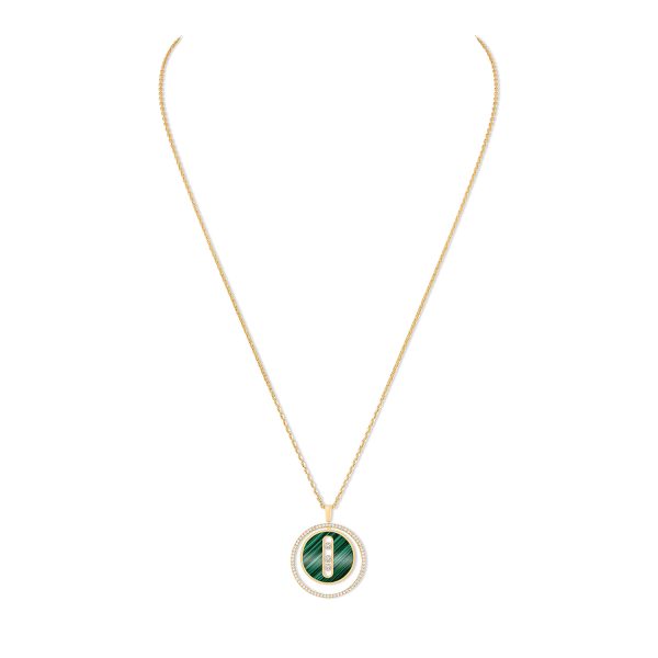 Messika Malachite Lucky Move MM geelgouden collier