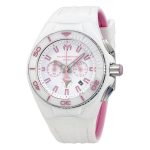 TechnoMarine Cruise White Vision II stalen dameshorloge