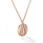 Noor roségouden collier