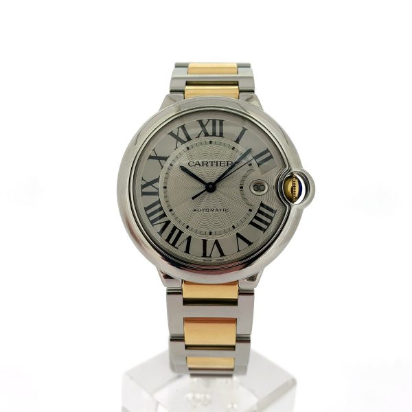 Cartier Ballon Bleu 42 goud/stalen horloge - Juweliershuis Aalbers