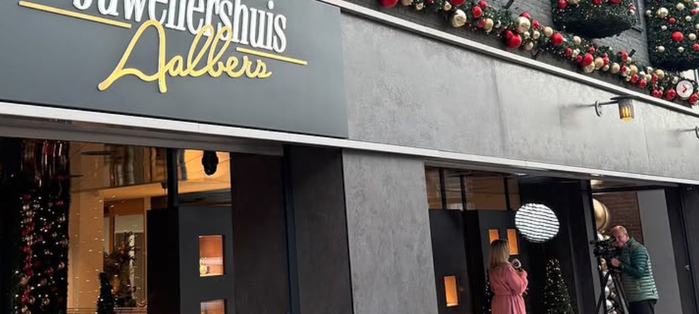 Opnames voor het programma Business Class met Suze Mens