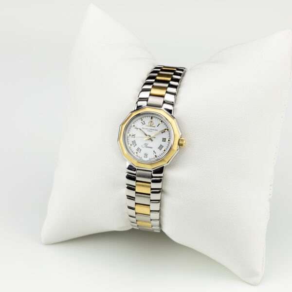 Baume & Mercier Riviera staal en geelgouden horloge